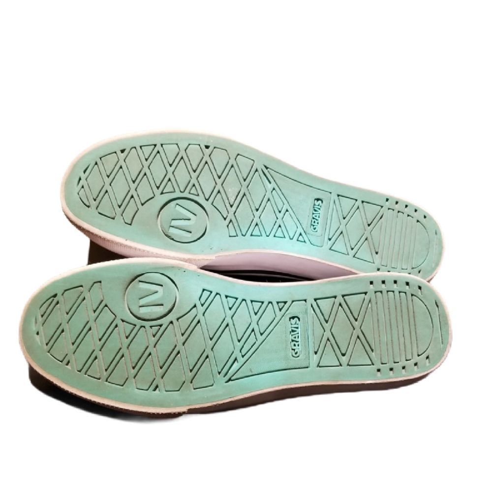 GRAVIS Women's Black & Teal Skater Shoes (Size 8) - Picture 3 of 14